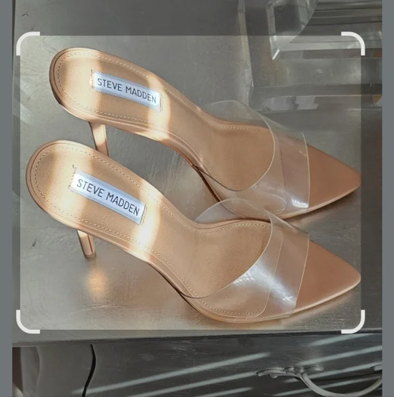 New Steve Madden Feisty Nude Size 9.5 - Picture 2 of 6